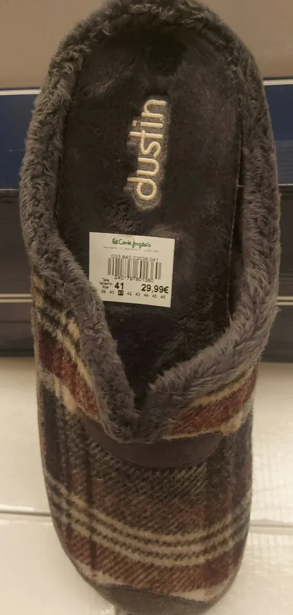 Pantuflas Dustin Talla 41 Hechas en España