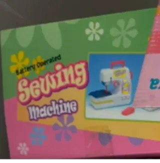 Máquina de coser infantil a pilas