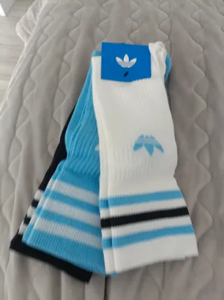 3 Pares Calcetines Adidas Talla 39-42