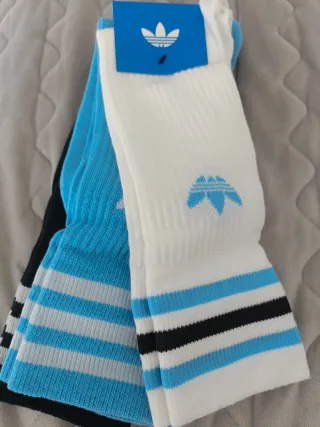 3 Pares Calcetines Adidas Talla 39-42