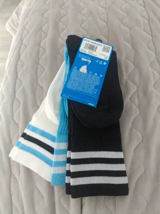 3 Pares Calcetines Adidas Talla 39-42