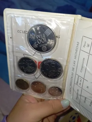 Libro Monedas Mundial '82 España Serie Numismática