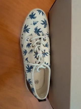 Zapatillas playeras estampadas hombre