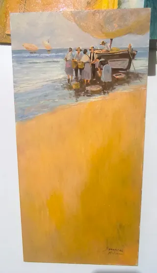 Cuadro de paisaje rural