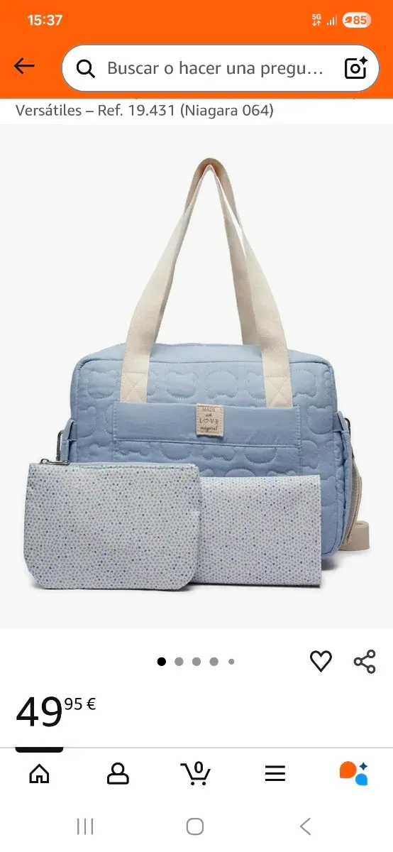 Bolso de maternidad Mayoral nuevo