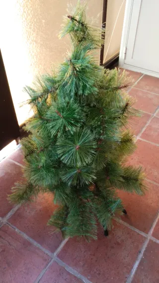 Árbol de Navidad Verde plástico