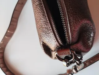 Bolso Axel Marrón y Dorado