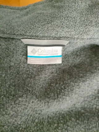 Chubasquero Columbia Negro y Rojo