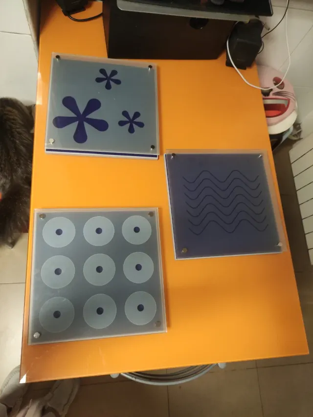 Cuadro decorativo de cristal