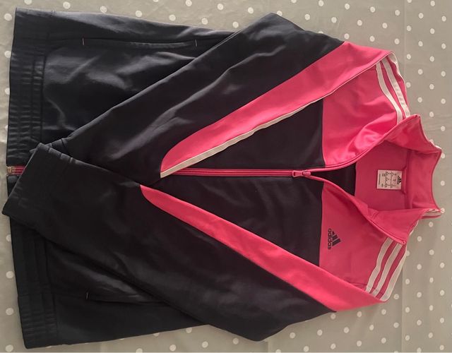 Chándal Adidas Mujer Gris y Rosa