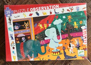 Puzzle Djeco 35 piezas Circo
