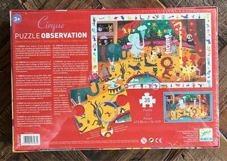 Puzzle Djeco 35 piezas Circo