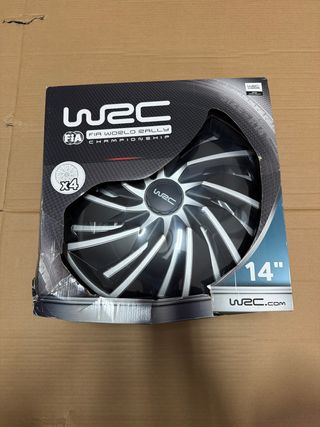 Tapacubos WRC 14'' universales (Set de 4)