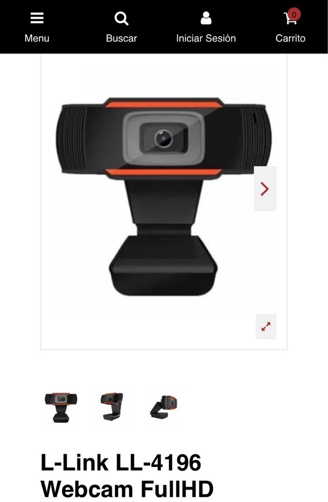 Webcam L-Link LL-4196 FullHD