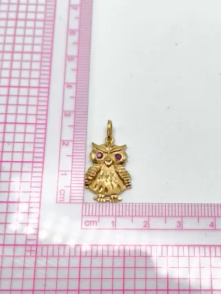 Colgante Búho Oro 18kt