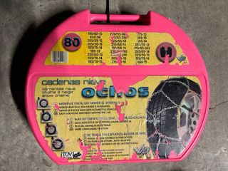 Cadenas para nieve. Sales con el coche y nieva...?