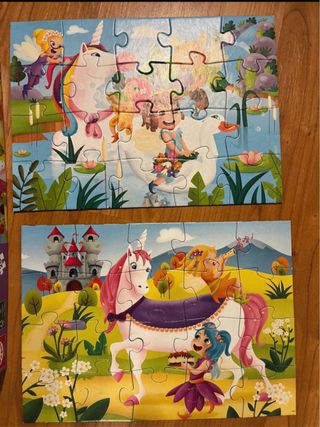 2 Puzzles Educa 20 Piezas Unicornios