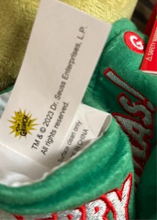 Calza Grinch Natale Merry Grinchmas!