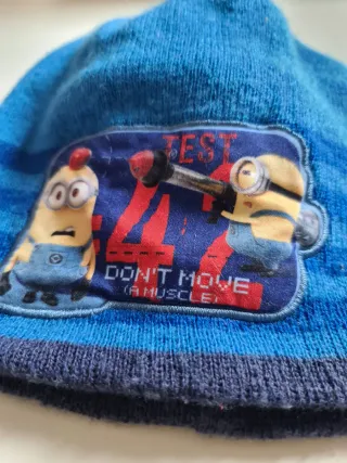Cappello invernale Minions blu