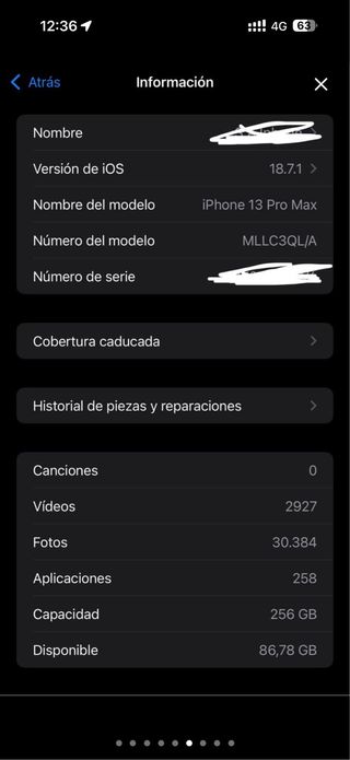 iPhone 13 Pro Max 256GB Plata