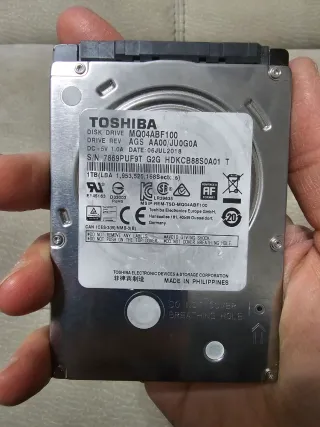 Hard disk Toshiba + case esterno