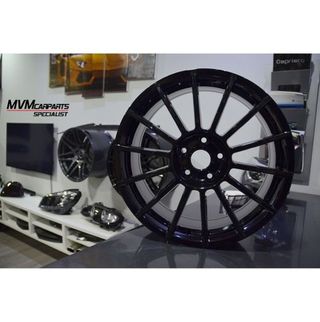 Juego de 4 Llantas 18 WRC2 Rally Black WR01