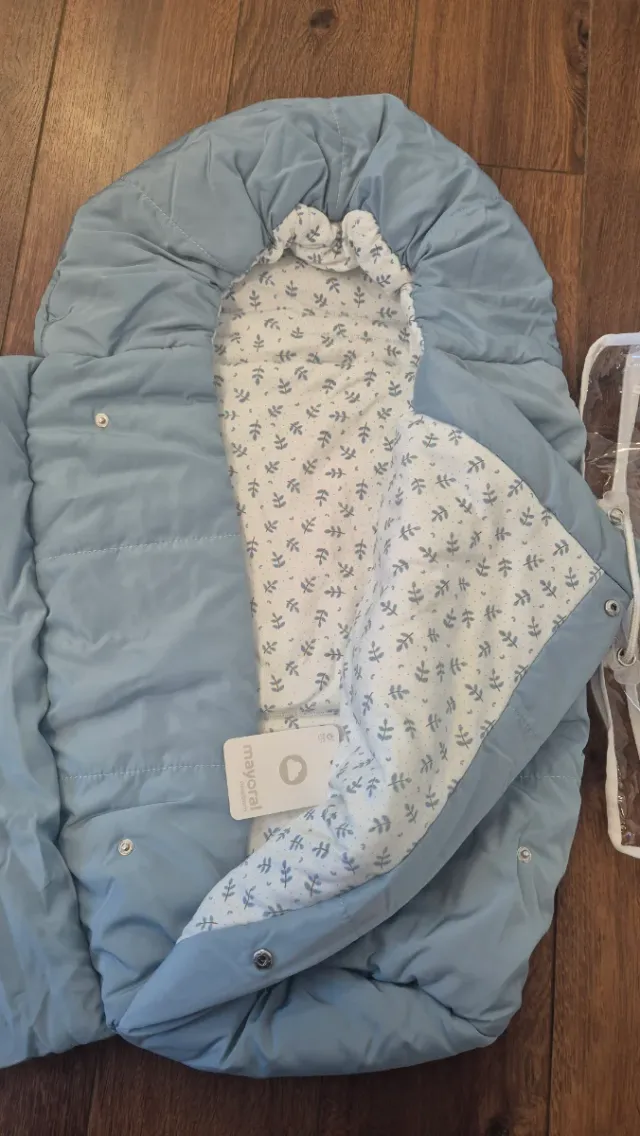 Saco Mayoral cuco carro bebé invierno