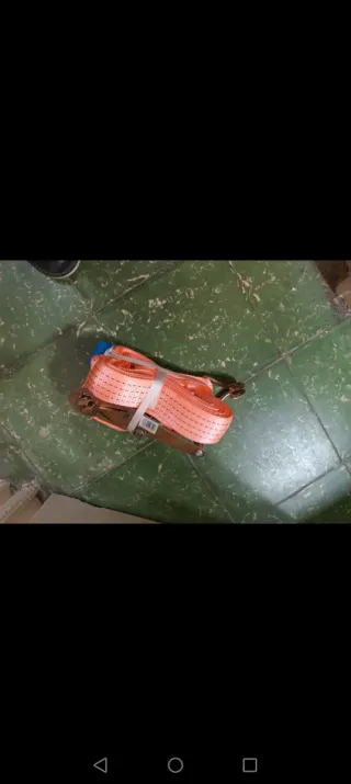 Eslinga de trinquete naranja