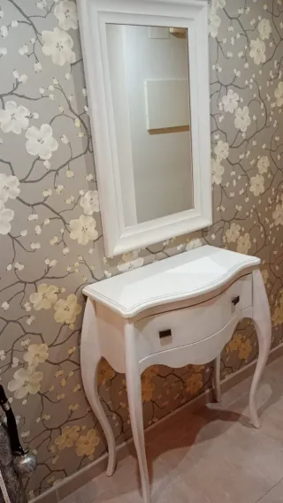 Recibidor con espejo