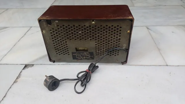 Radio Philips Antigua Marrone