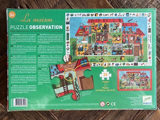 Puzzle de 35 piezas marca Djeco La Casa