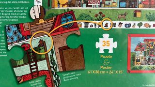 Puzzle de 35 piezas marca Djeco La Casa