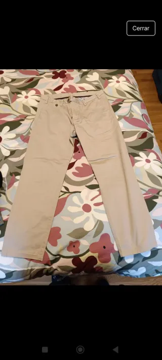 Pantalón de vestir beige