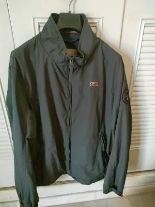 Cazadora Napapijri Hombre Verde Talla XL