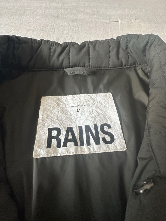 Chaqueta Rains verde chico
