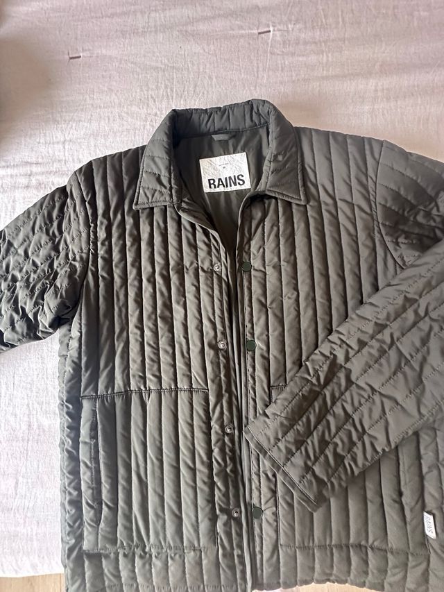 Chaqueta Rains verde chico