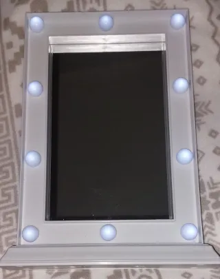 Espejo de tocador con luces LED