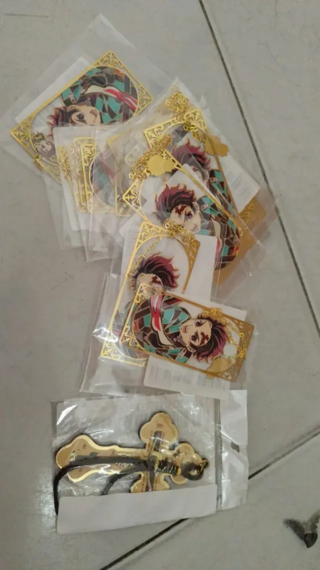 Segnalibro Demon Slayer Tanjiro Kamado nuovo