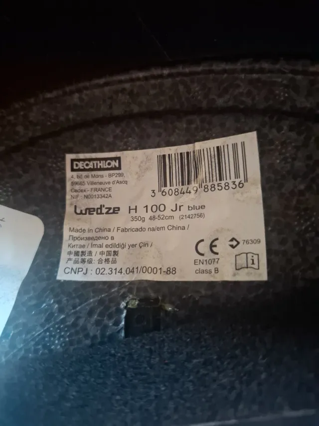 Casco Nieve/Sky Niño/a Azul