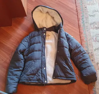 Chaqueta Hollister gris Talla L