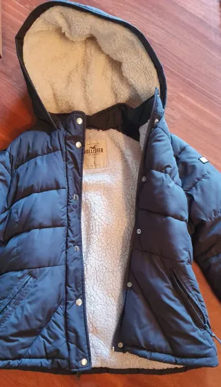 Chaqueta Hollister gris Talla L