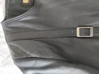 Abrigo Piel Dicano Negro