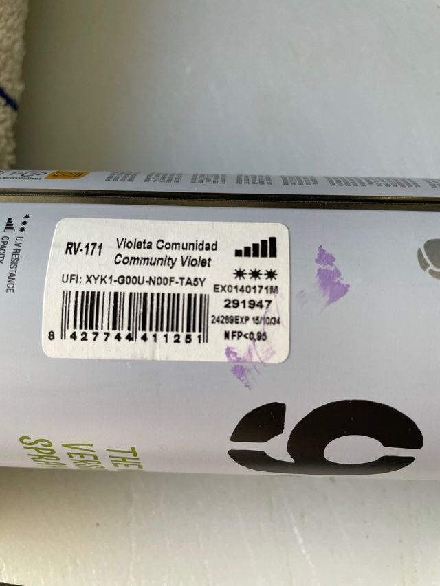 Spray Pintura 94 Matte Colors