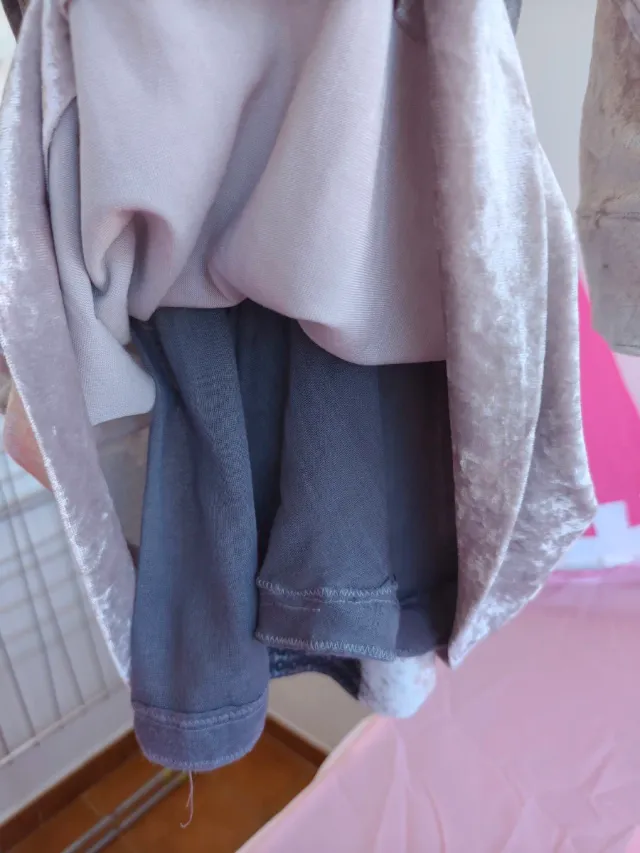 Vestido fiesta niña terciopelo