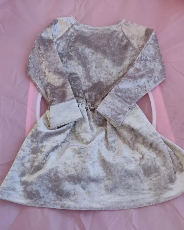 Vestido fiesta niña terciopelo