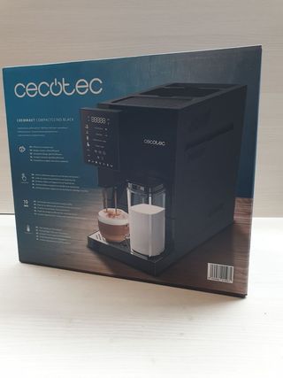 Cafetera Cecotec Cremmaet Compactccino Negra