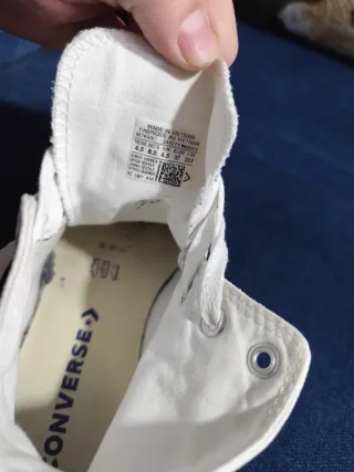 Converse All Star Blancas Mujer/Hombre Talla 38