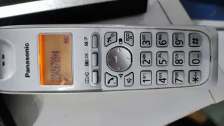 Teléfono Inalámbrico Panasonic Plata