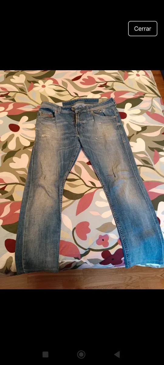 Pantalón vaquero Diesel azul