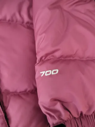 Chaqueta The North Face 700 Rosa y Negra